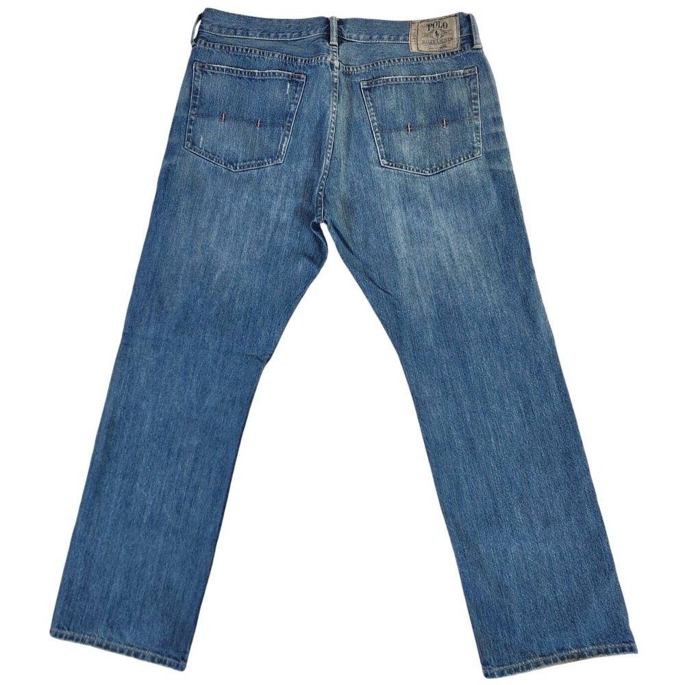 Polo Ralph Lauren 867 Jeans Men's 36x30* (37x29) Blue Denim Classic Straight - Picture 2 of 14